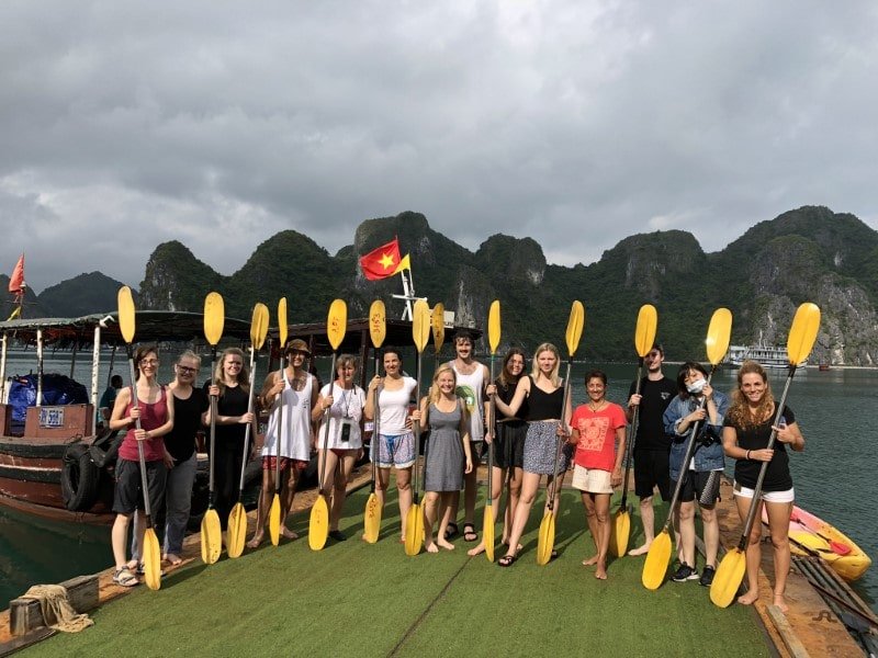 Halong Bay Cruise and Kayaking Tour 2 Days